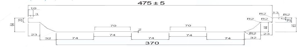 Quy cách tôn seamlock 475