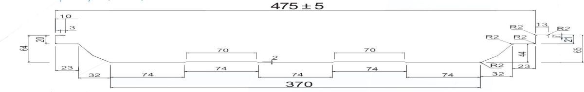 Quy cách tôn seamlock 475